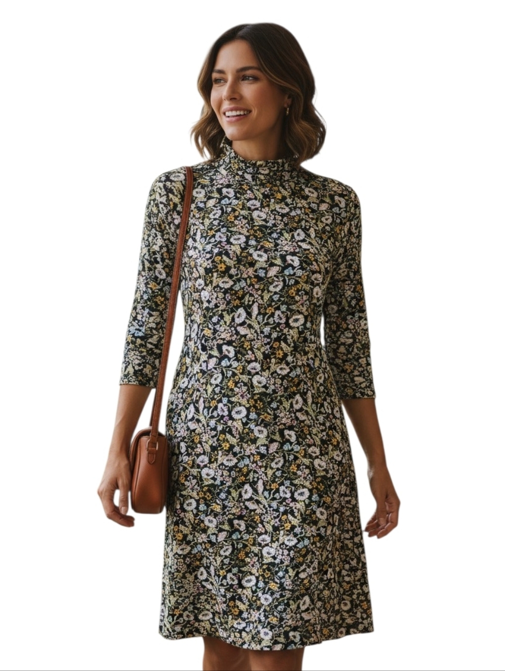 Rolla's Elizabeth Dress Meadow Floral Print Size Large